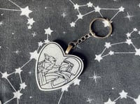 Mando and The Child Keyring