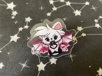 Image 1 of Angel Dust Bat Pin