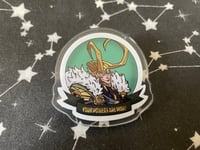 Image 1 of God of Mischief Pin