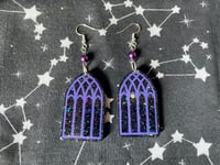 Image 3 of Gothic Window Earrings