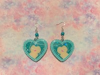 Snor Heart Pocket Monster Earrings