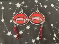 Vampire Bite Earrings