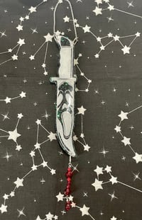 Image 1 of Knife Ghoulface Wall Hanging