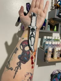 Image 2 of Knife Ghoulface Wall Hanging