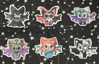 Image 1 of Batman Bat Stickers