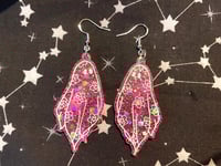 Image 2 of Cherry Blossom Ghost Earrings