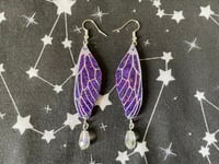Image 2 of Fairy Wings Earrings 