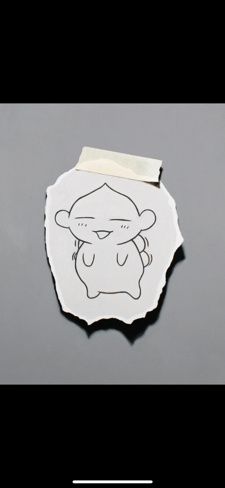 Image of “Puck” original oil painting 