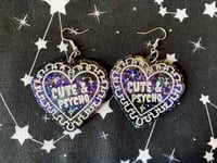 Image 1 of Cute But Pyscho Earrings