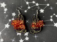 Cute Baphomet Earrings