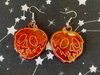 Image 2 of Poison Apple Earrings