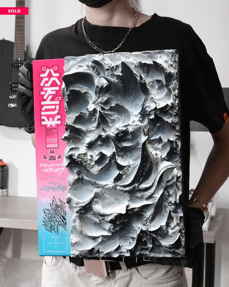Image of "INFLOW" - Original painting
