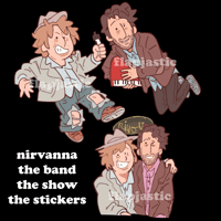 Image 3 of Nirvanna the Band the Show Vinyl Stickers