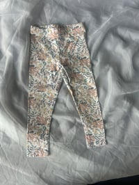 Image 1 of Tahari Floral Leggings