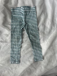Image 1 of Cynthia Rowley Striped Leggings 