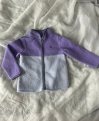 Image 1 of OshKosh Fleece Zip Up Sweater