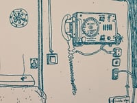 Image 5 of "Péniche" - Risographie (29,7x42cm)