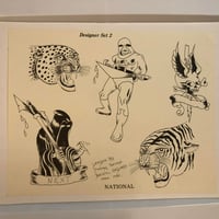 Image 1 of 1981 Danny Skuse National production sheet 11x14