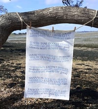 Image 1 of Shipping Forecast Tea Towel