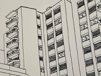 Image 2 of "Station ENI" - Risographie (29,7x42cm)