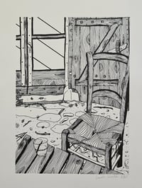 Image 1 of "La Chambre" - Risographie (29,7x42cm)