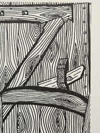 Image 4 of "La Chambre" - Risographie (29,7x42cm)