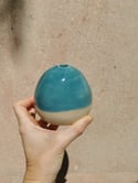 Florero "Espuma de Mar". "Sea foam" flower Pot.