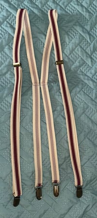 Oxblood and Cream 3/4 Braces 