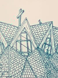 Image 2 of "Eglise St Jean" - Risographie (29,7x42cm)