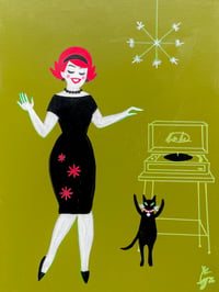 Dance Party, Olive  -8x10