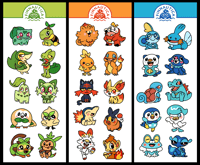 Starters Sticker Sheets
