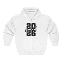Image 1 of Class of 2026 Graduation Zipper Hoodie 