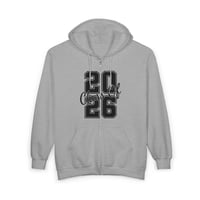 Image 9 of Class of 2026 Graduation Zipper Hoodie 