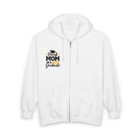 Image 3 of Proud Mom of a 2026 Graduate Full-Zip Hoodie