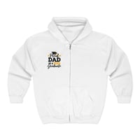 Image 1 of Proud Dad of a 2026 Graduate Full-Zip Hoodie