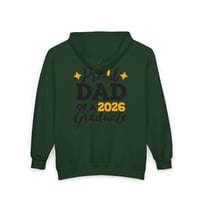 Image 7 of Proud Dad of a 2026 Graduate Full-Zip Hoodie
