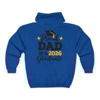 Image 11 of Proud Dad of a 2026 Graduate Full-Zip Hoodie
