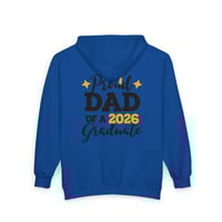 Image 13 of Proud Dad of a 2026 Graduate Full-Zip Hoodie