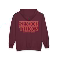 Image 7 of Senior Things Class of 2026 Zip Hoodie
