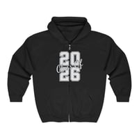 Image 1 of  Class of 2026 Unisex Heavy Blend™ Full Zip Hooded Sweatshirt