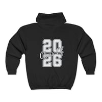 Image 2 of  Class of 2026 Unisex Heavy Blend™ Full Zip Hooded Sweatshirt