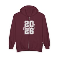Image 6 of  Class of 2026 Unisex Heavy Blend™ Full Zip Hooded Sweatshirt