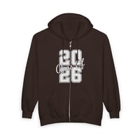 Image 9 of  Class of 2026 Unisex Heavy Blend™ Full Zip Hooded Sweatshirt