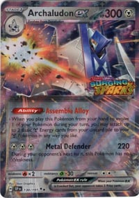 Archaludon ex (Surging Sparks Stamped) - Near Mint