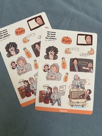 Image 1 of nirvanna the band the show the sticker sheet