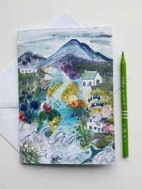 Scottish Highland Greeting Card