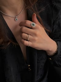 Image 3 of D HEIRLOOM EMERALD RING