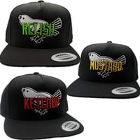 Image 1 of Mustard/Ketchup/Relish Snapback Hat