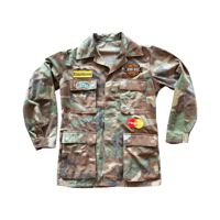 Image 1 of All Patched Up Camo Shirt