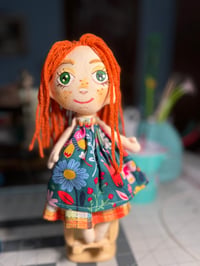 Image 3 of Handmade Ginger Doll